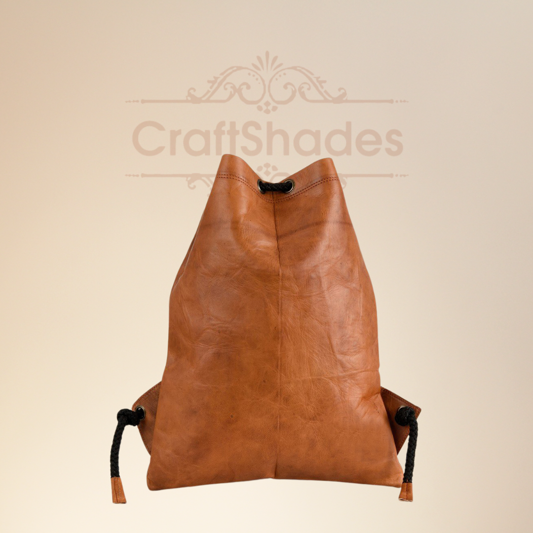 IndiFash -Leather 12*16 inch Gym Bag | 100% Genuine Leather thumbnail 8