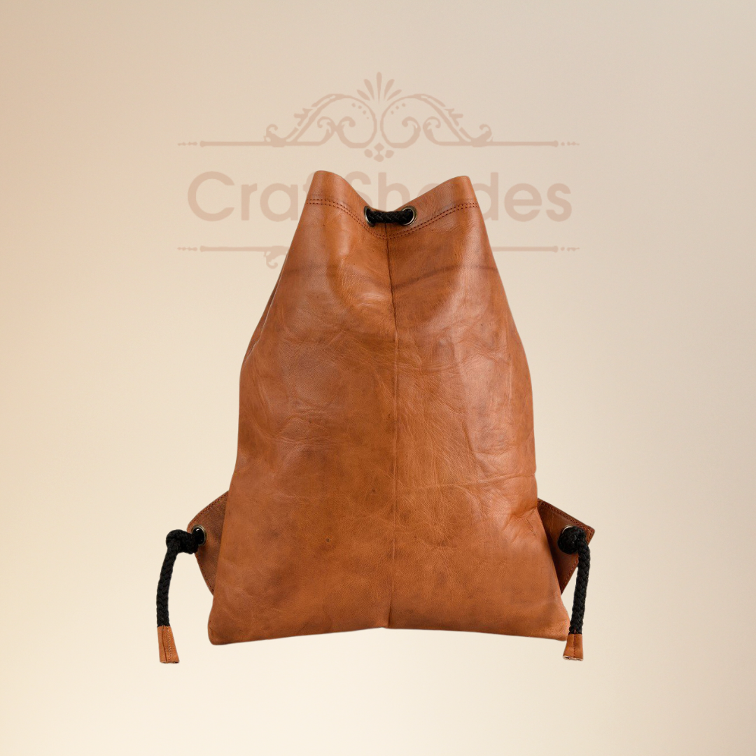 IndiFash -Leather 12*16 inch Gym Bag | 100% Genuine Leather thumbnail 9