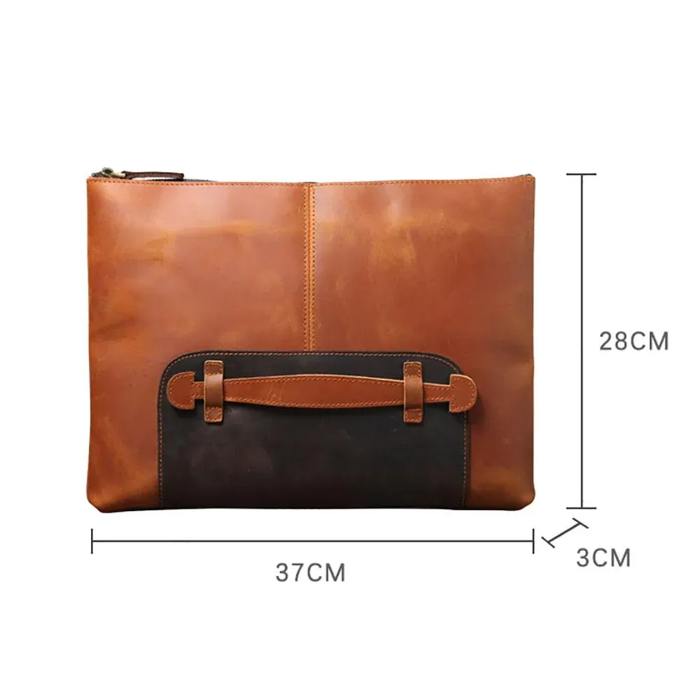 IndiFash - Leather Laptop Pouch thumbnail 2