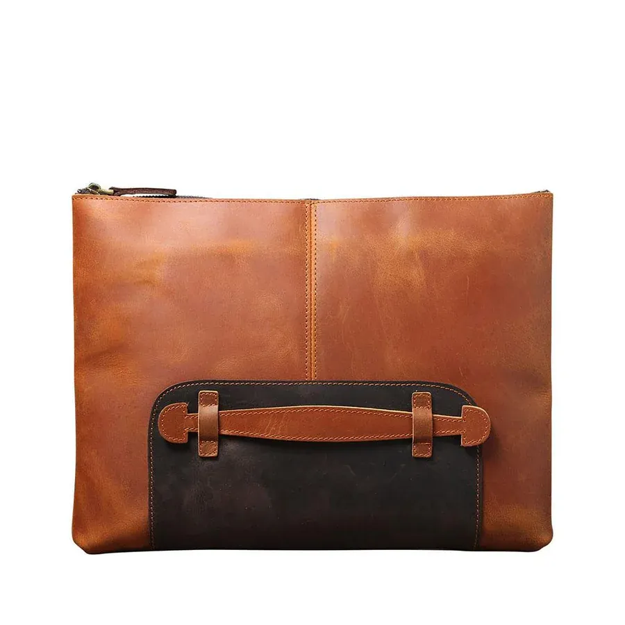 IndiFash - Leather Laptop Pouch thumbnail 3