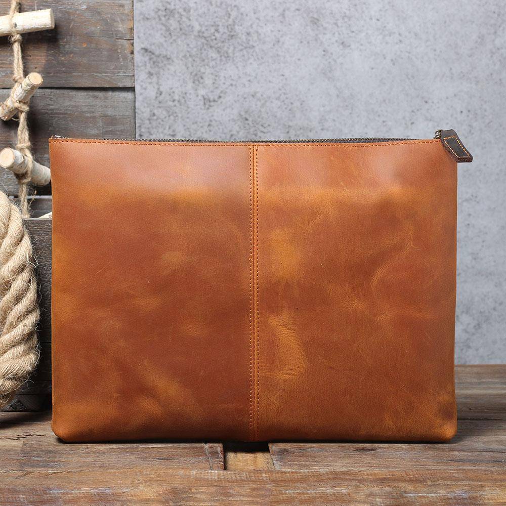 IndiFash - Leather Laptop Pouch thumbnail 4