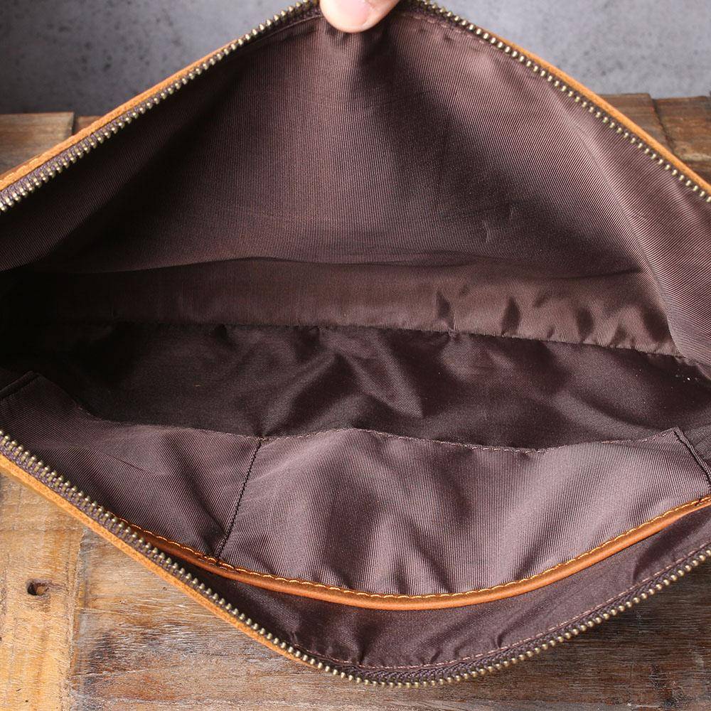 IndiFash - Leather Laptop Pouch thumbnail 6