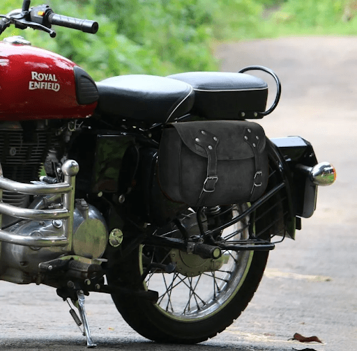 Tour Companion Black Motorcycle Bag