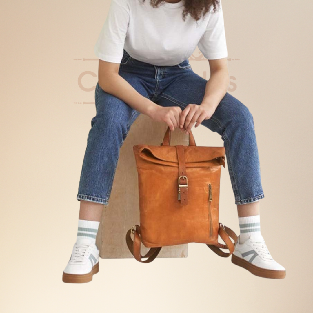 IndiFash -Leather 12*16 inch Pen Bag | 100% Genuine Leather thumbnail 2