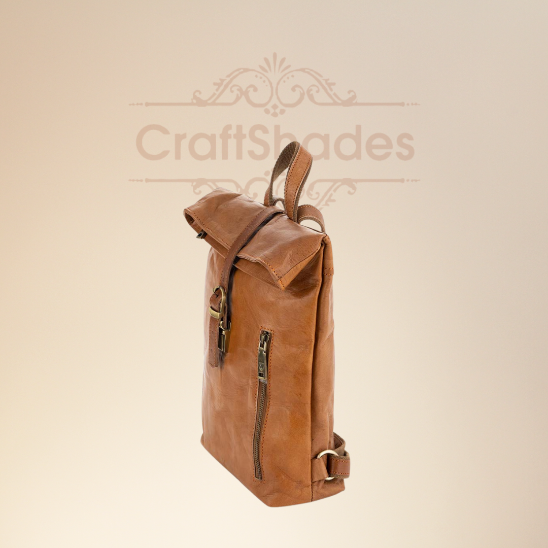 IndiFash -Leather 12*16 inch Pen Bag | 100% Genuine Leather thumbnail 3
