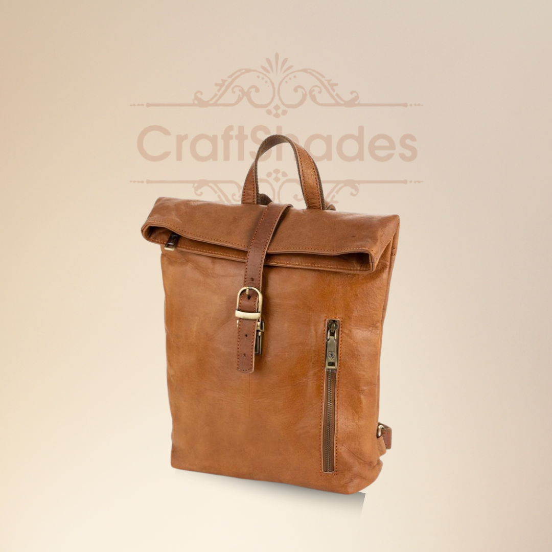 IndiFash -Leather 12*16 inch Pen Bag | 100% Genuine Leather thumbnail 4