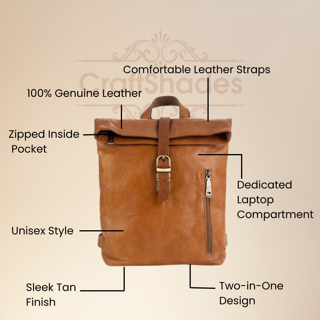 IndiFash -Leather 12*16 inch Pen Bag | 100% Genuine Leather thumbnail 5