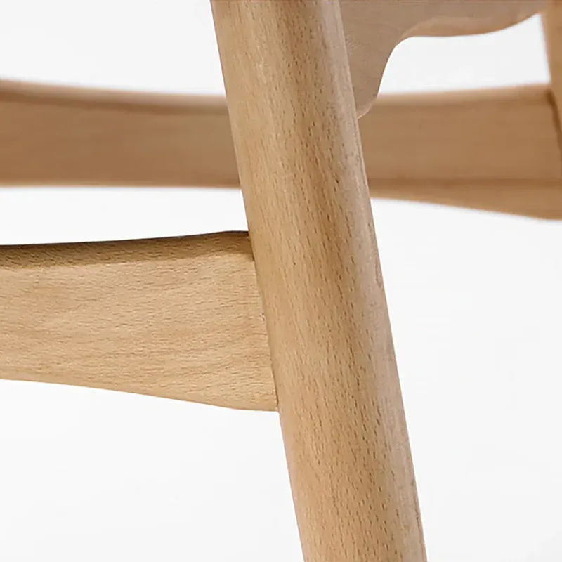IndiFash Rattan Back Wooden Chair thumbnail 2