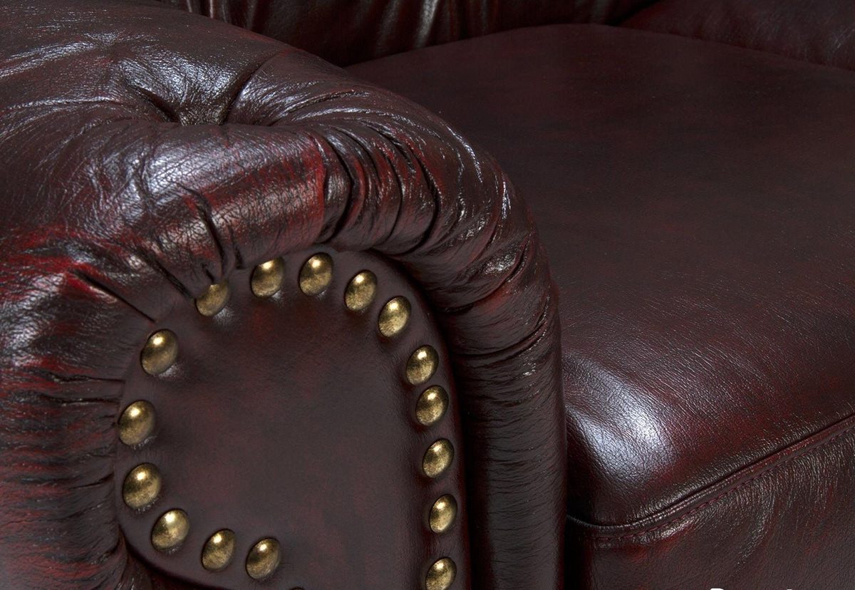 IndiFash 3 Seater Colonial Chesterfield Sofa thumbnail 2