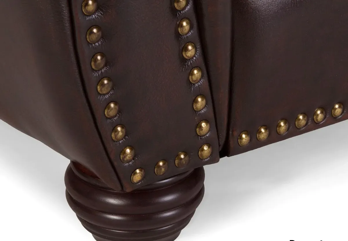 IndiFash 3 Seater Colonial Chesterfield Sofa thumbnail 3