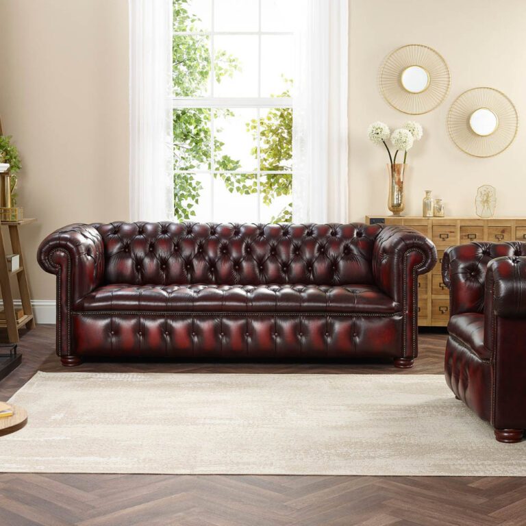 IndiFash Threee Seaters Chesterfiled Sofa