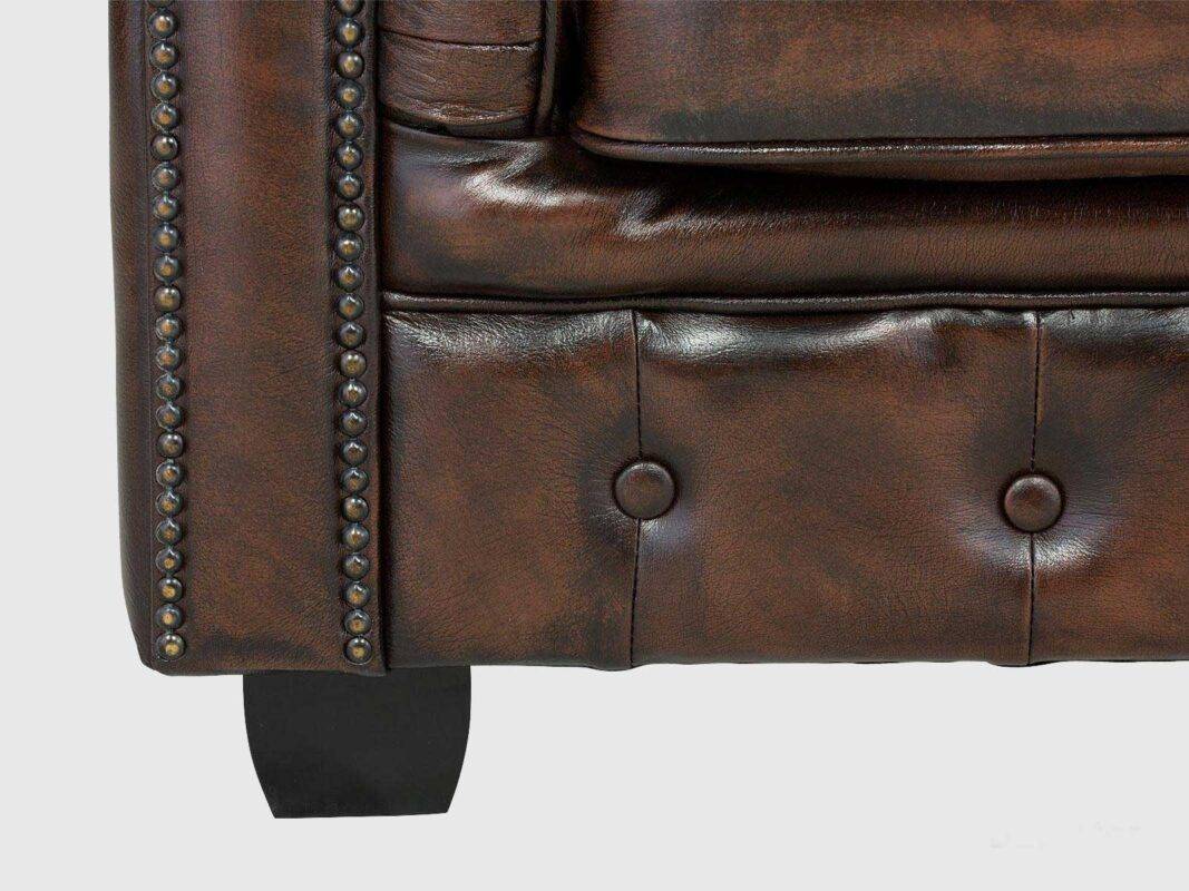 IndiFash Traditional Chesterfield 1 Seater thumbnail 5