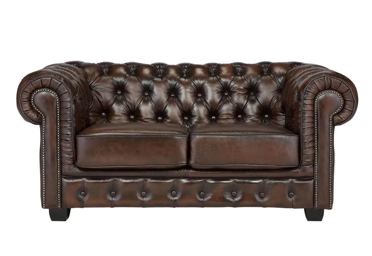 IndiFash Traditional Chesterfield Set of 3 Sofas thumbnail 5
