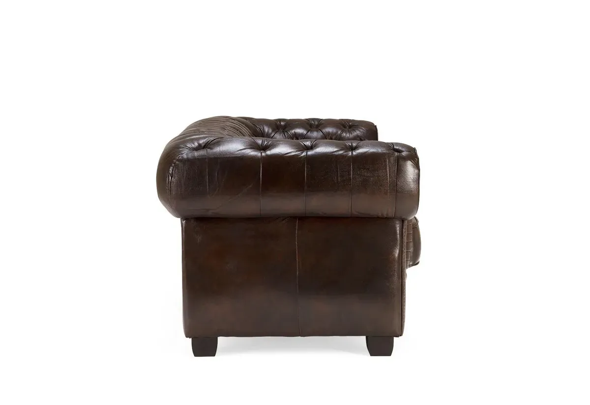 IndiFash Traditional Chesterfield Set of 3 Sofas thumbnail 7