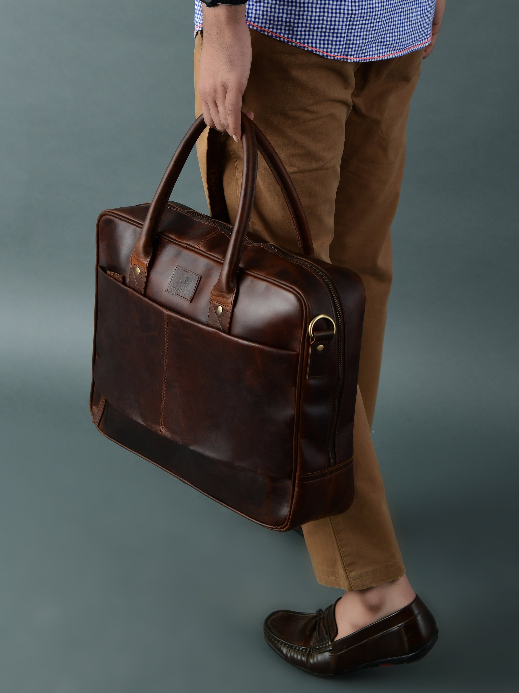 Crimson Contemporary Briefcase thumbnail 10