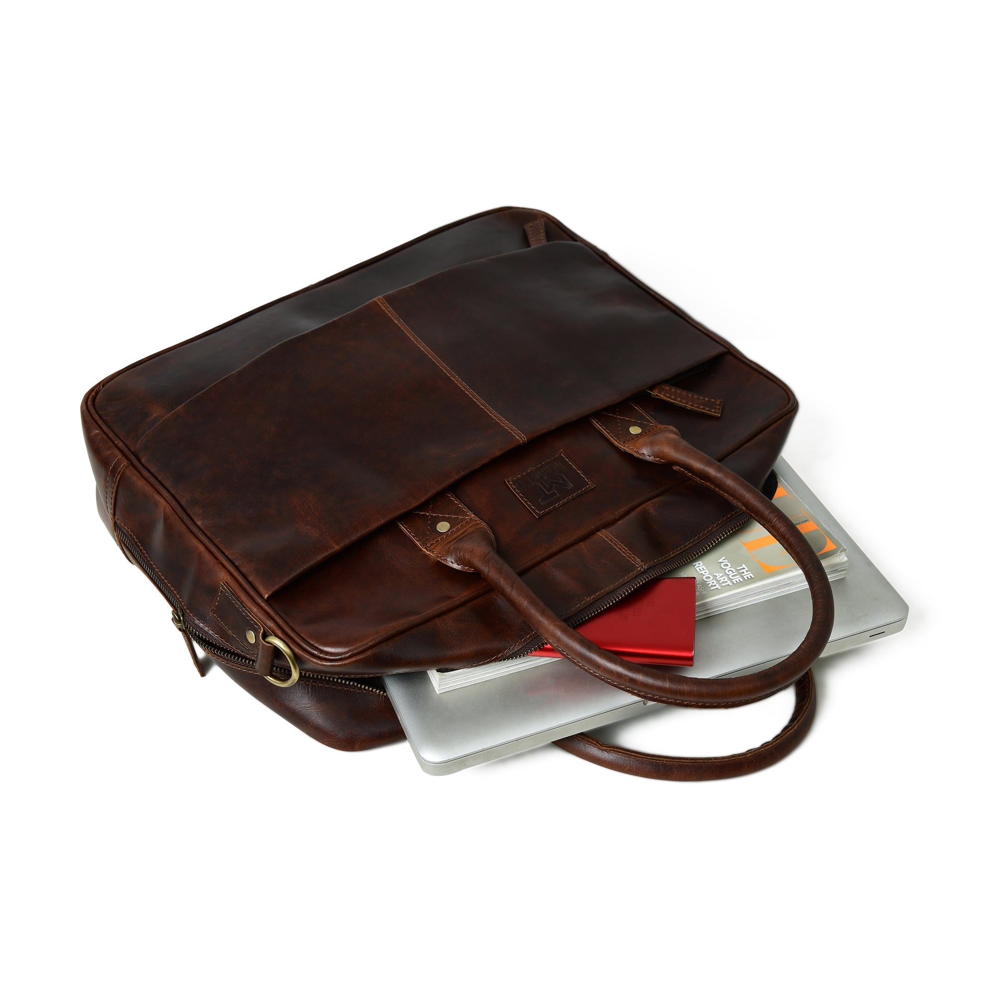 Crimson Contemporary Briefcase thumbnail 9