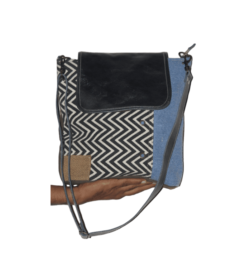 Crossbody Canvas Tote Bag