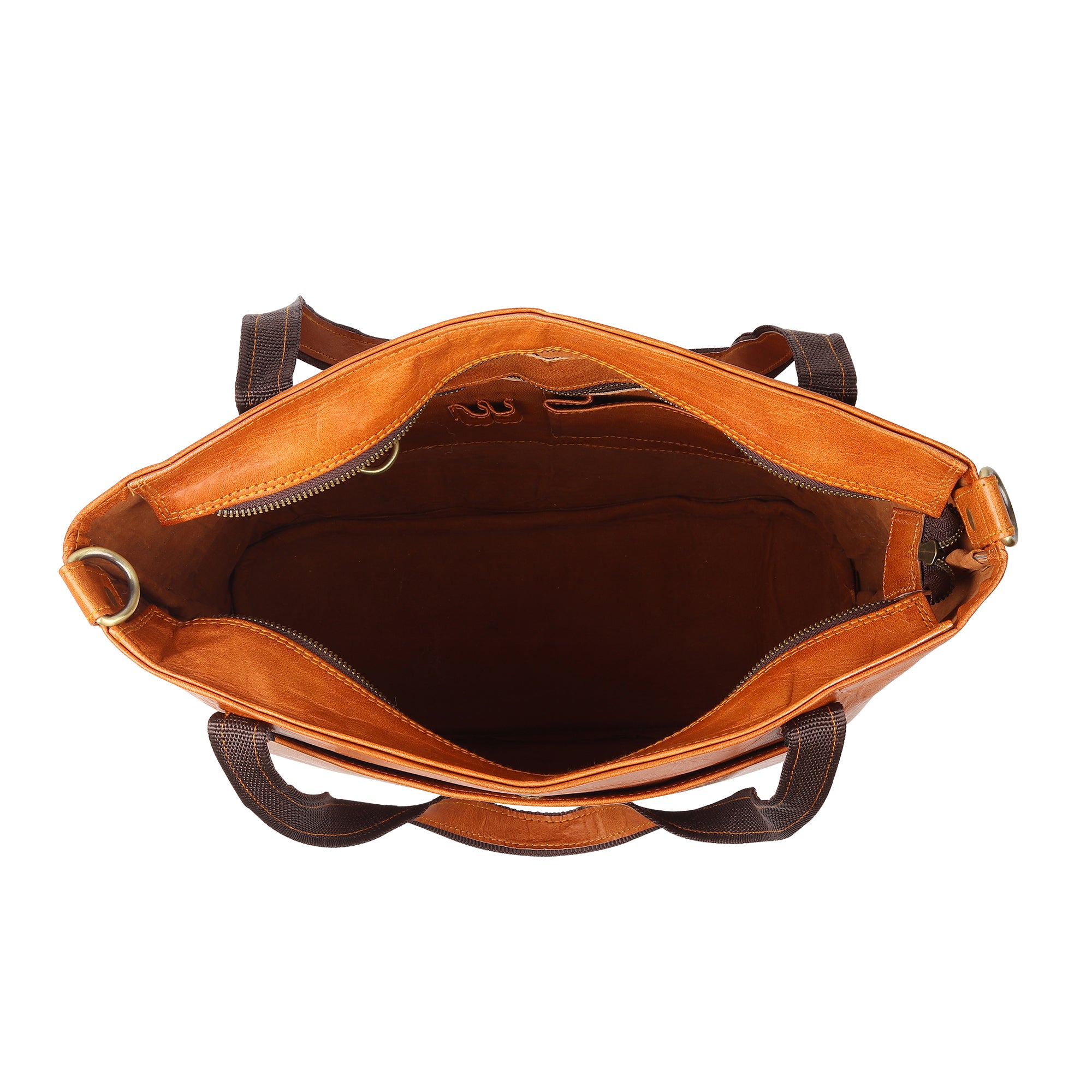 Classic Vertical Leather Tote thumbnail 4
