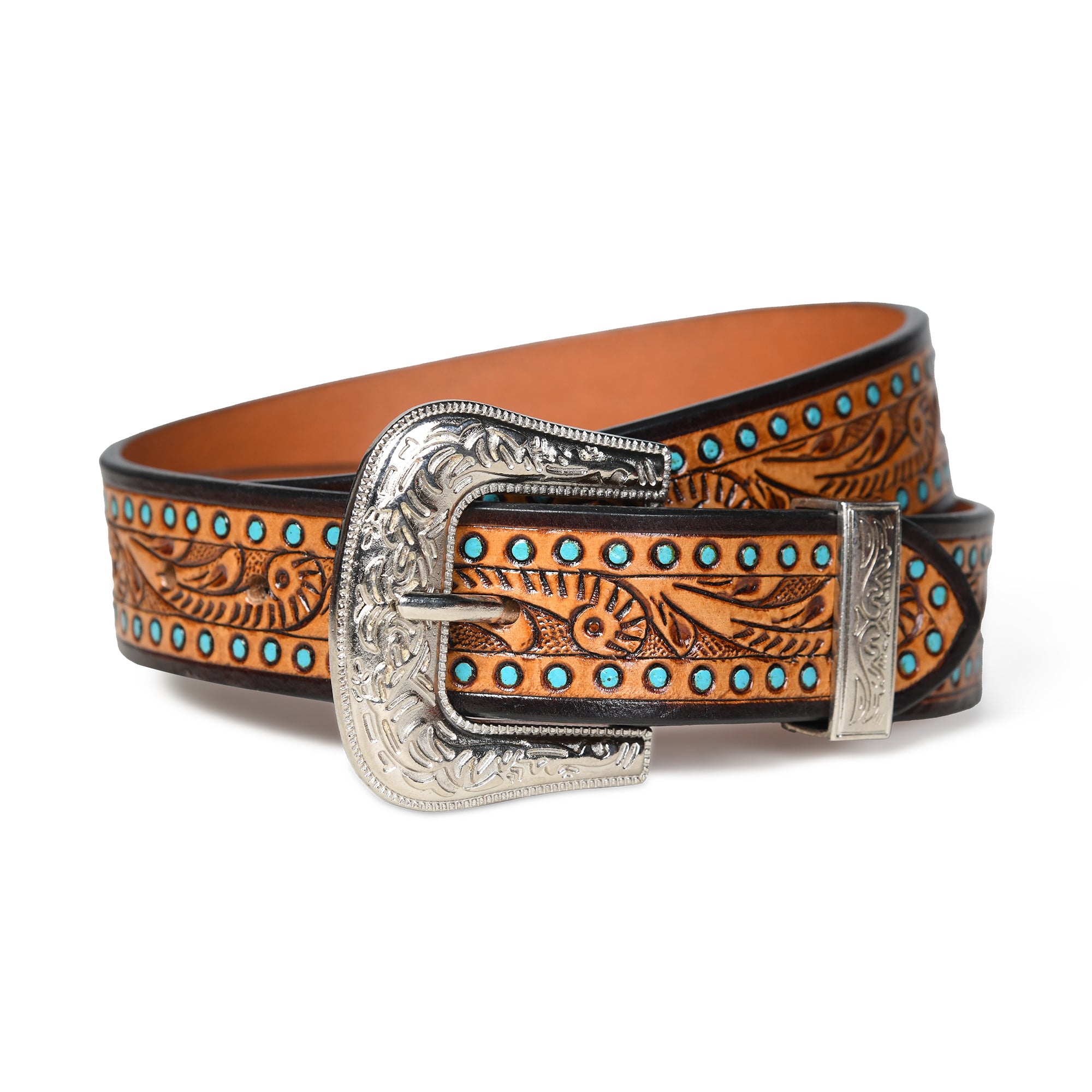 Designer Western Leather Belt thumbnail 10