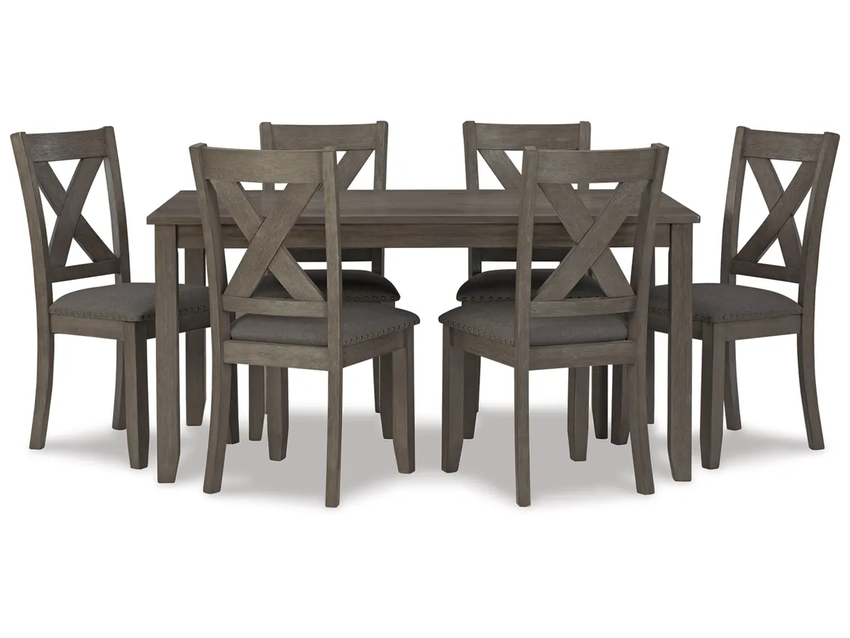 Dining Table and 6 Chairs Set thumbnail 4