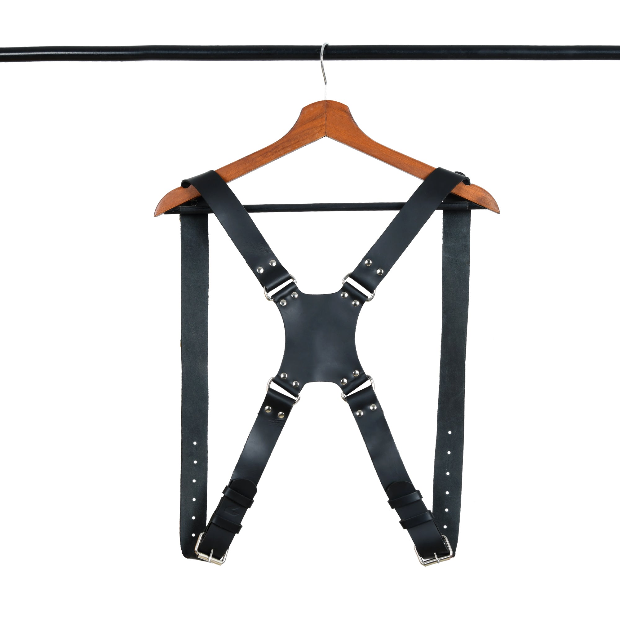 Double Camera Strap Harness - Black