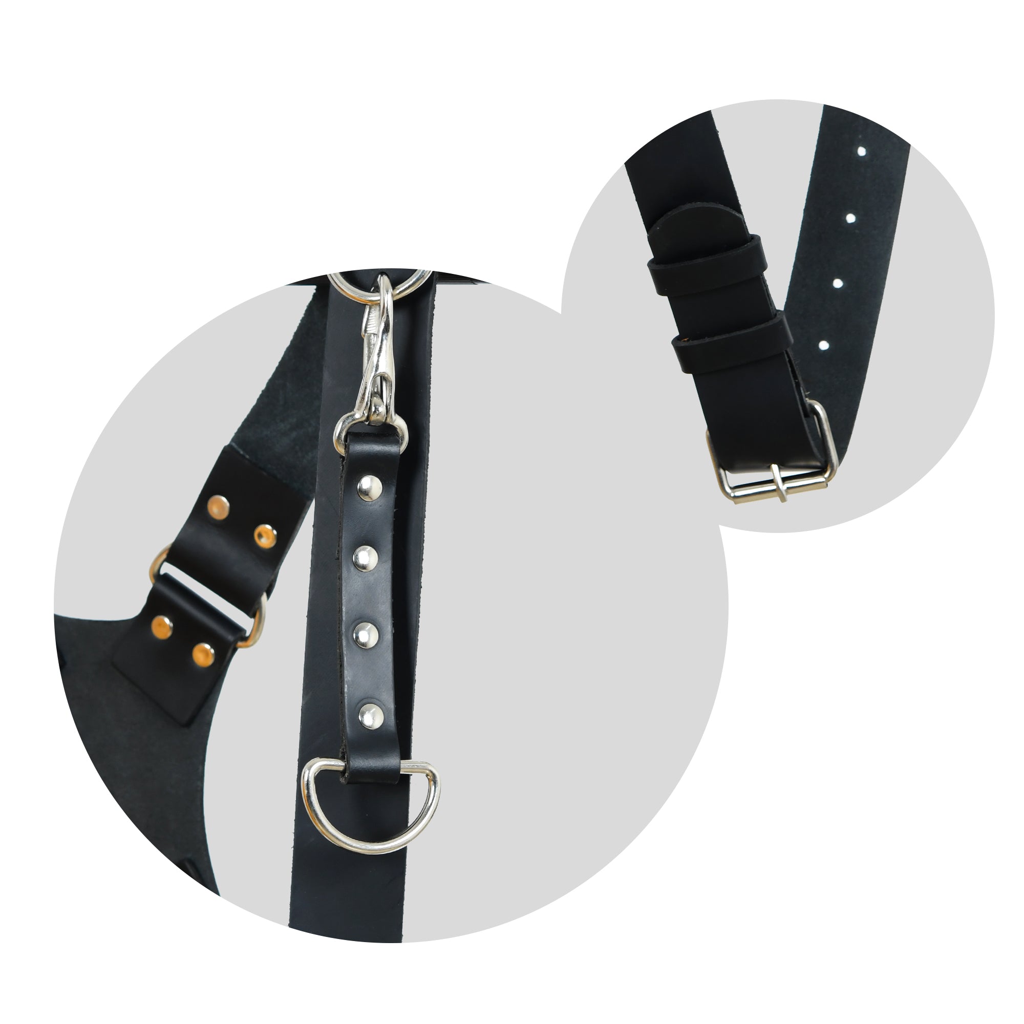 Double Camera Strap Harness - Black thumbnail 4