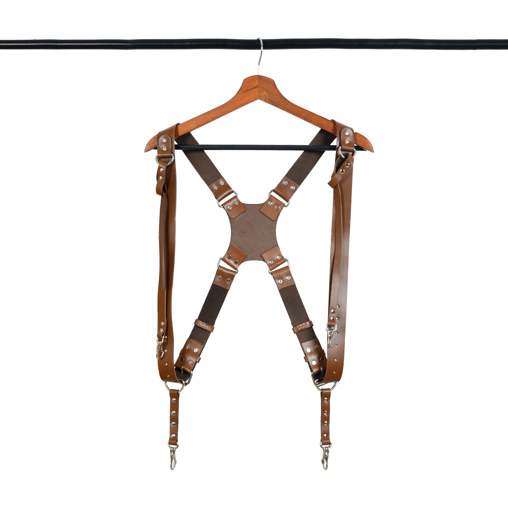 Double Camera Strap Harness - Brown thumbnail 3