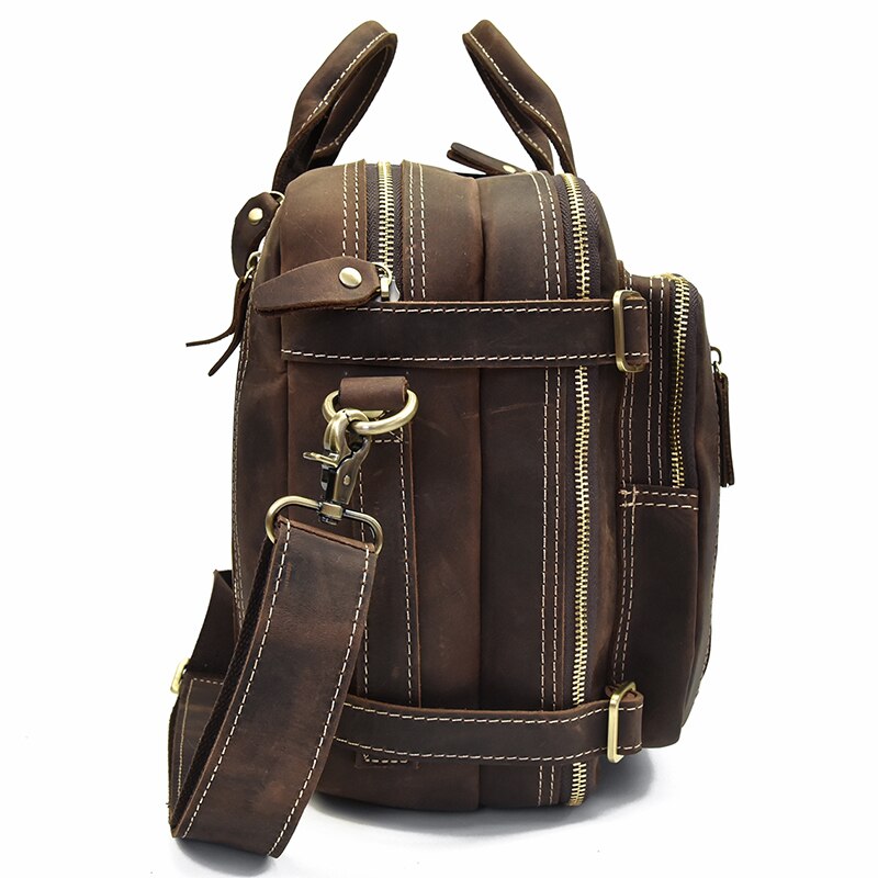Dublin Leather Backpack Briefcase 2-In-1 thumbnail 9
