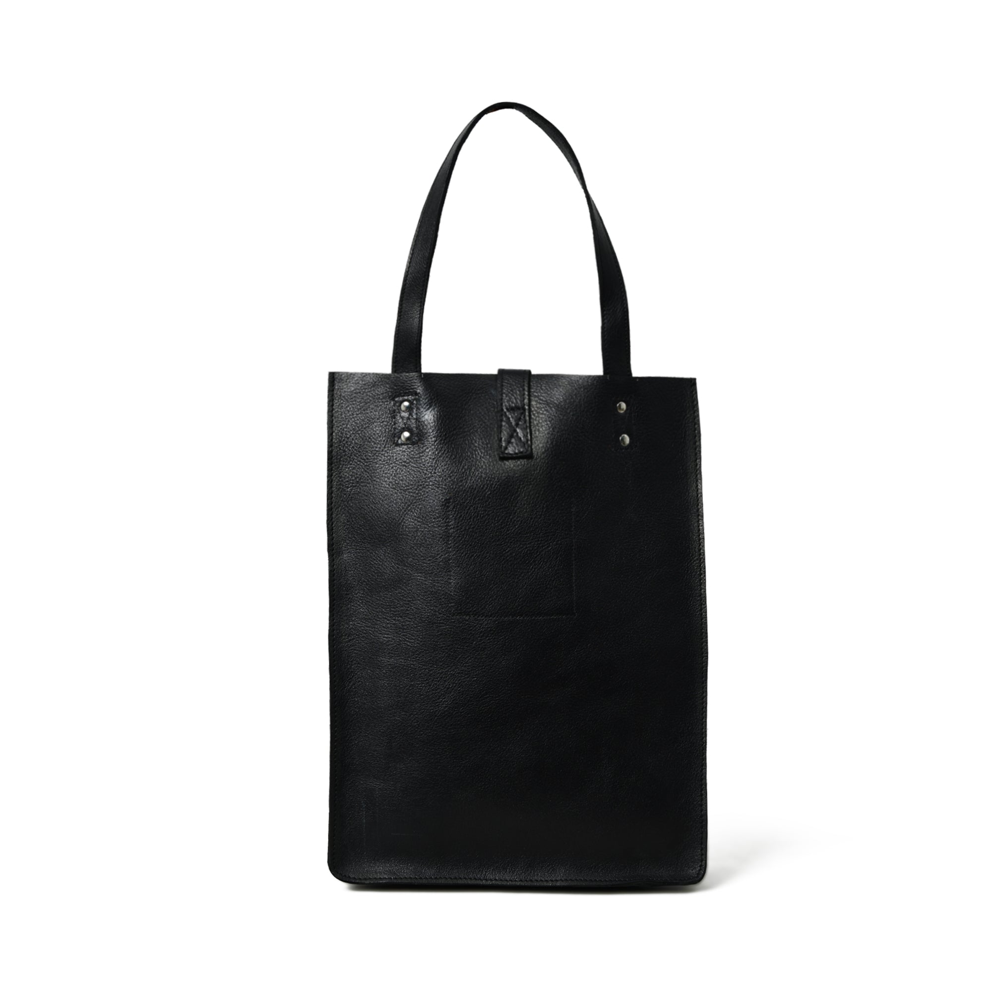 Ebony Elegance Leather Tote thumbnail 6