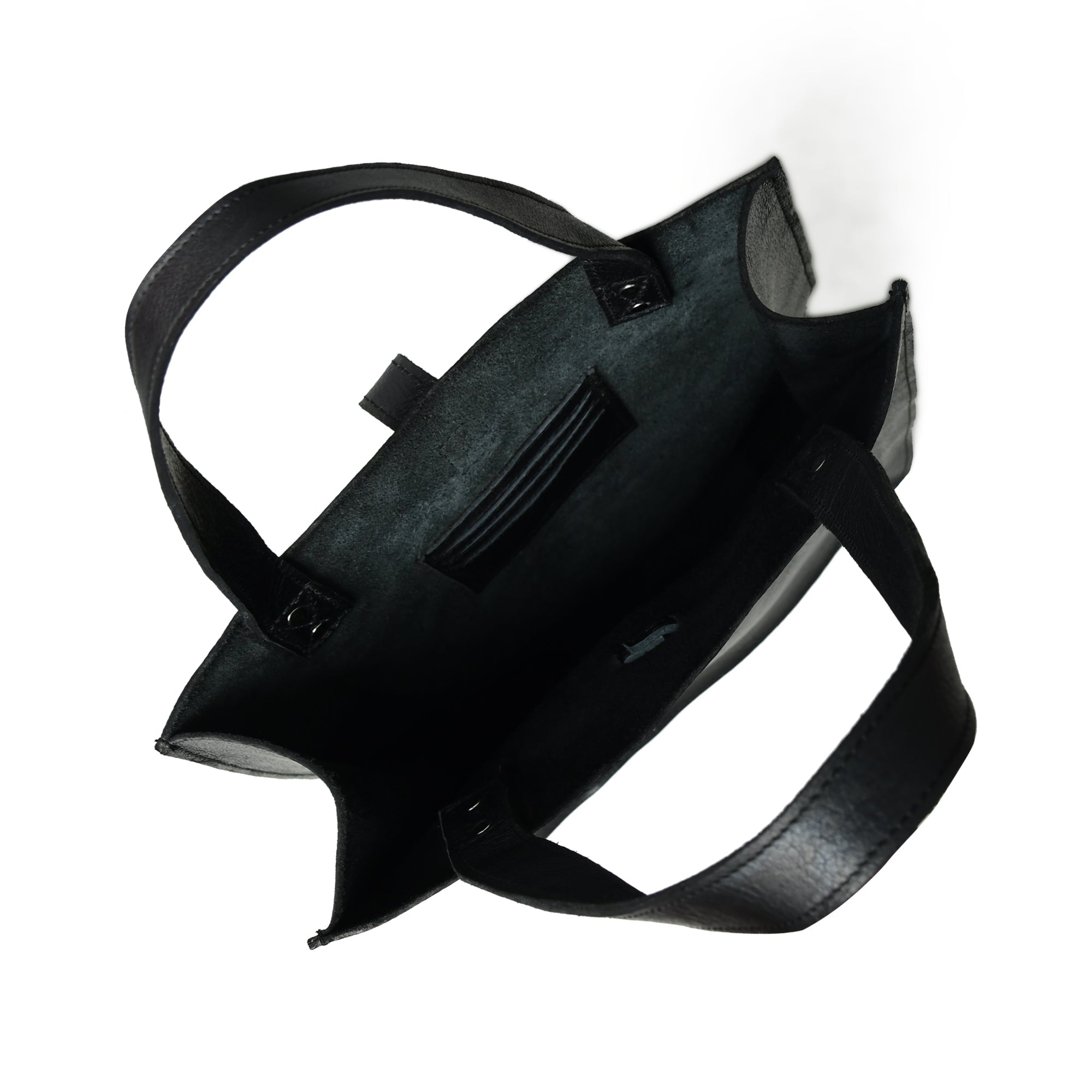 Ebony Elegance Leather Tote thumbnail 7