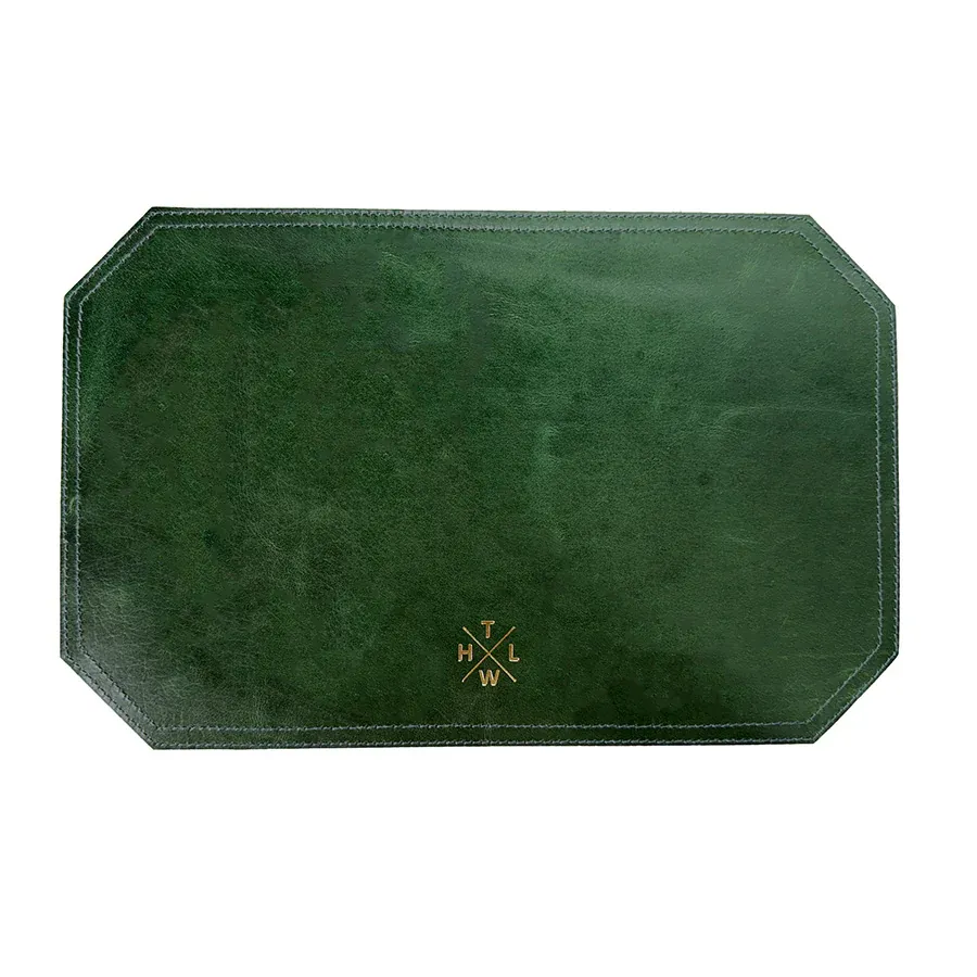Elegant Leather Dining Table Mats - Heat & Spill Resistant thumbnail 3
