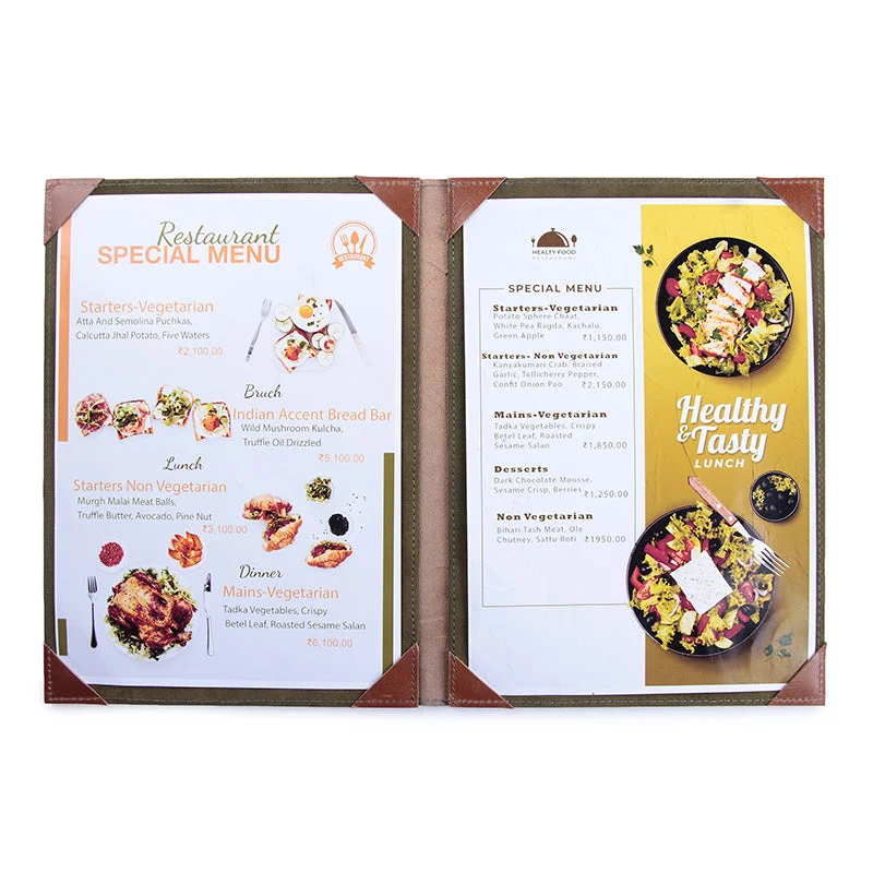 Elite Menu Cover