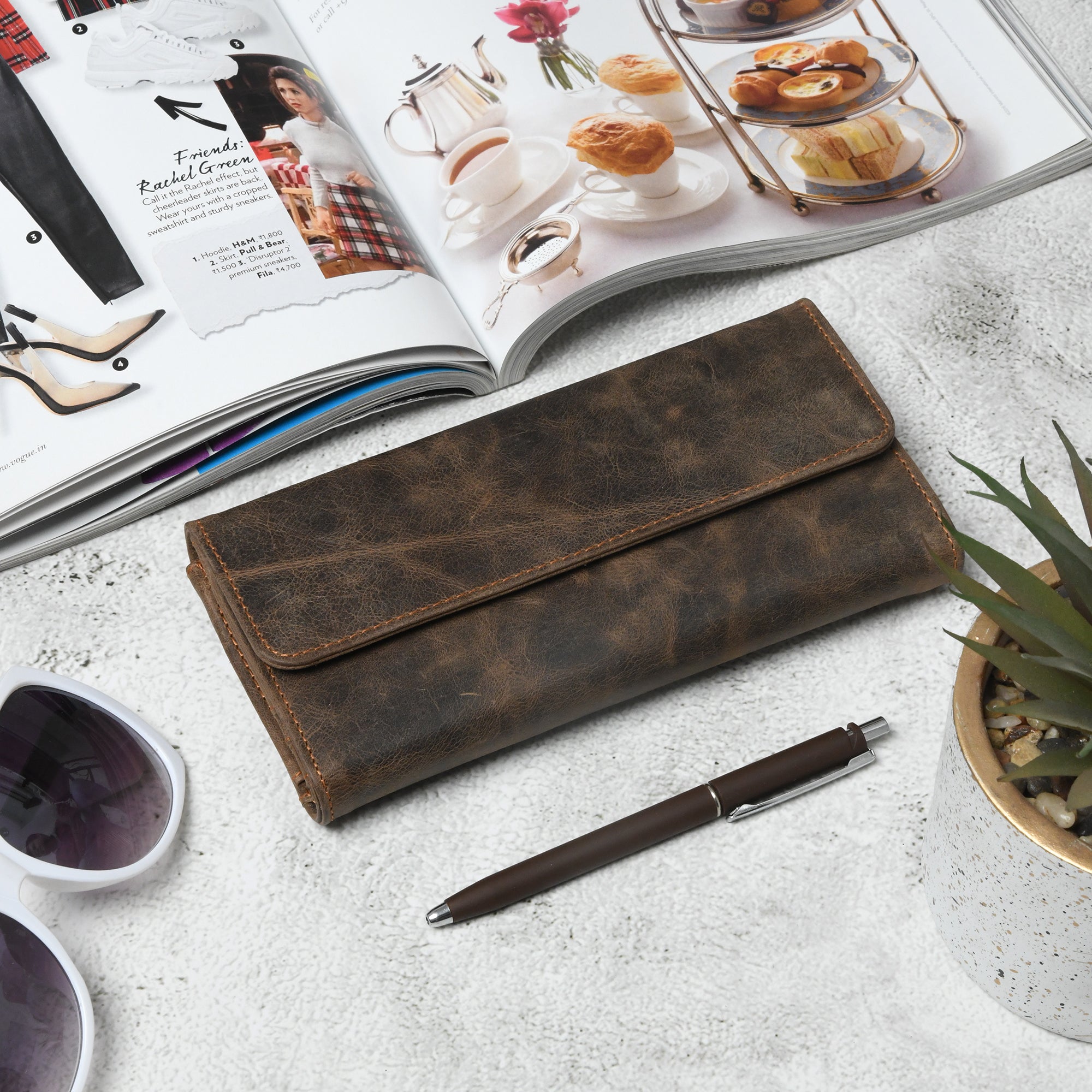 Ellison Ladies Wallet - Walnut Brown thumbnail 3