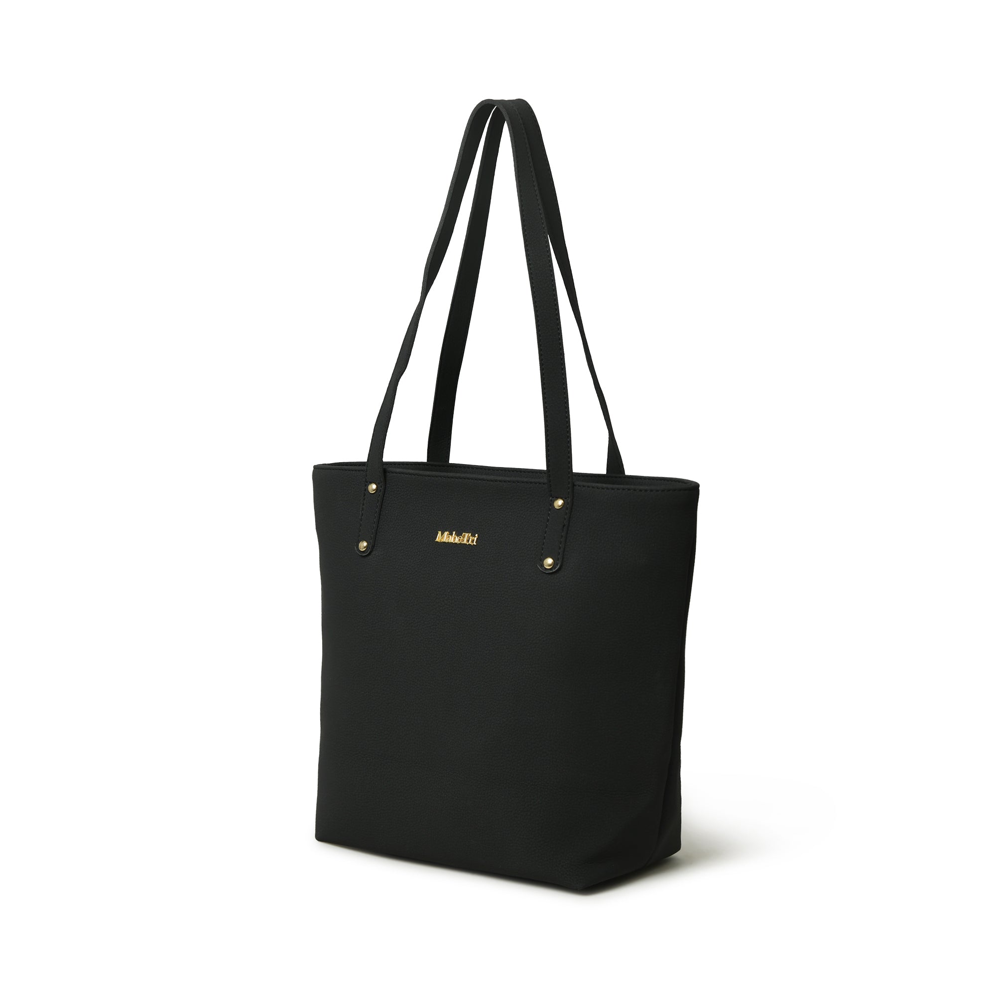 Era Vegan Leather Tote - Midnight Black thumbnail 4