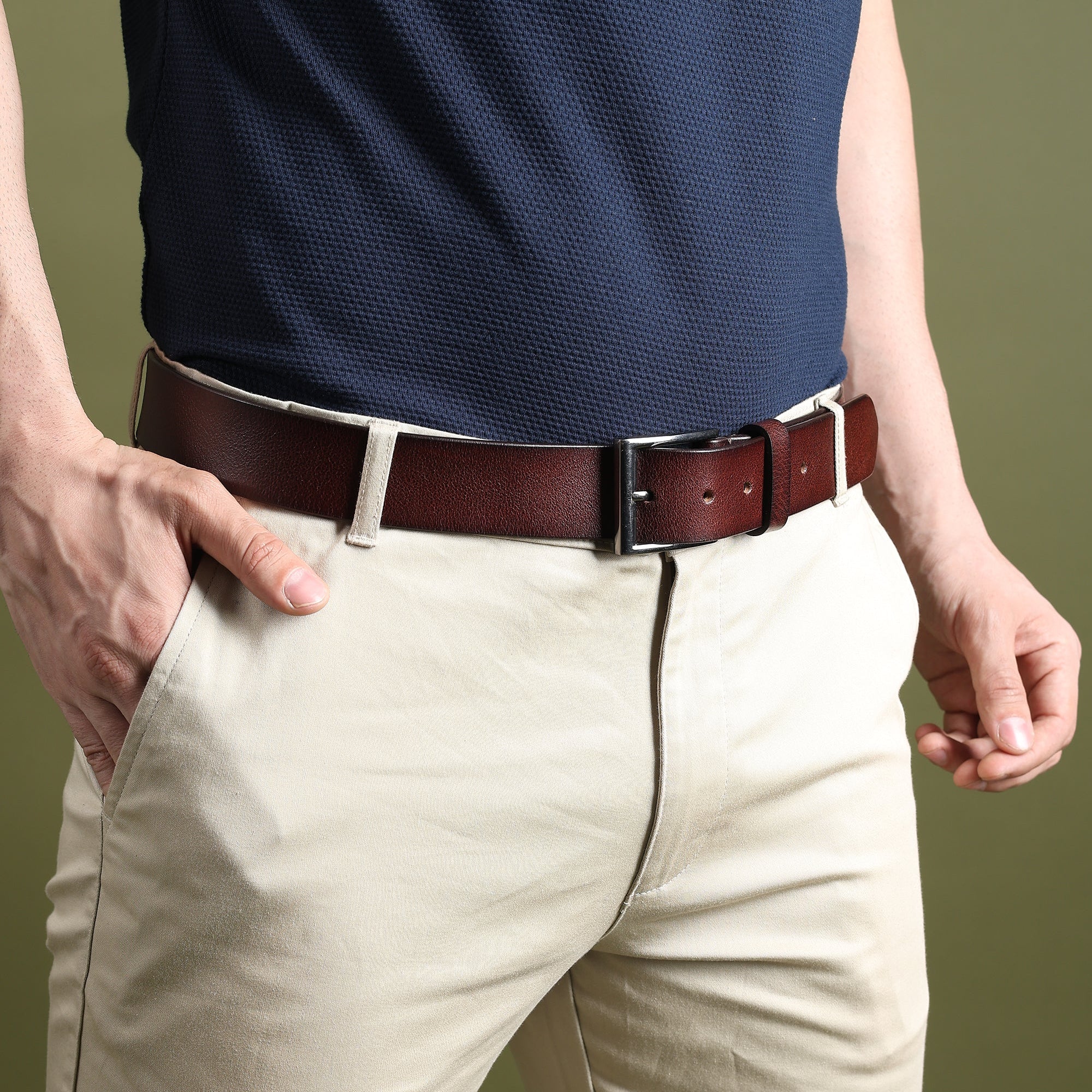 Everyday Mens Leather Belt thumbnail 42