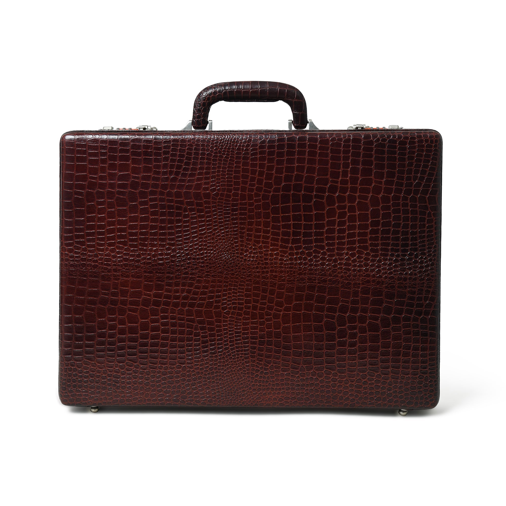 Executive Croco Leather Briefcase/Suitcase thumbnail 8