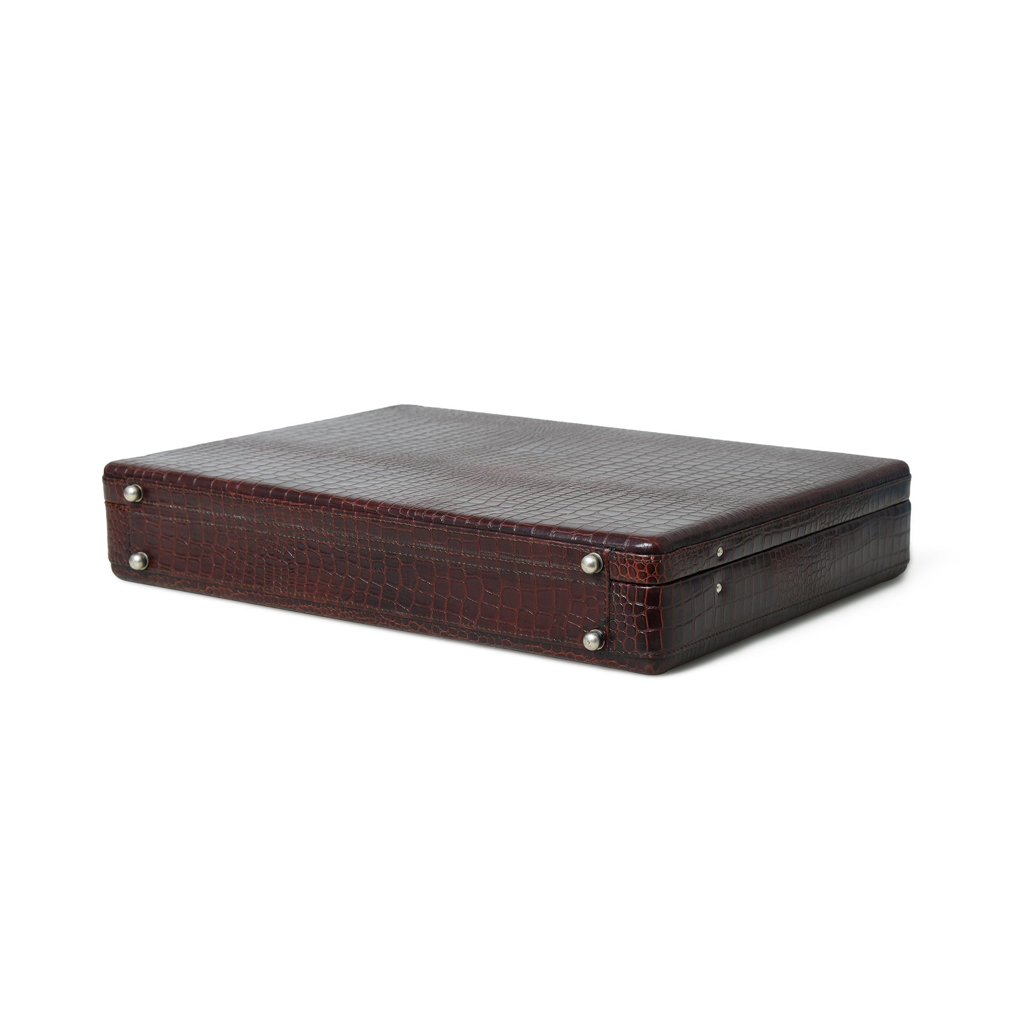 Executive Croco Leather Briefcase/Suitcase thumbnail 9