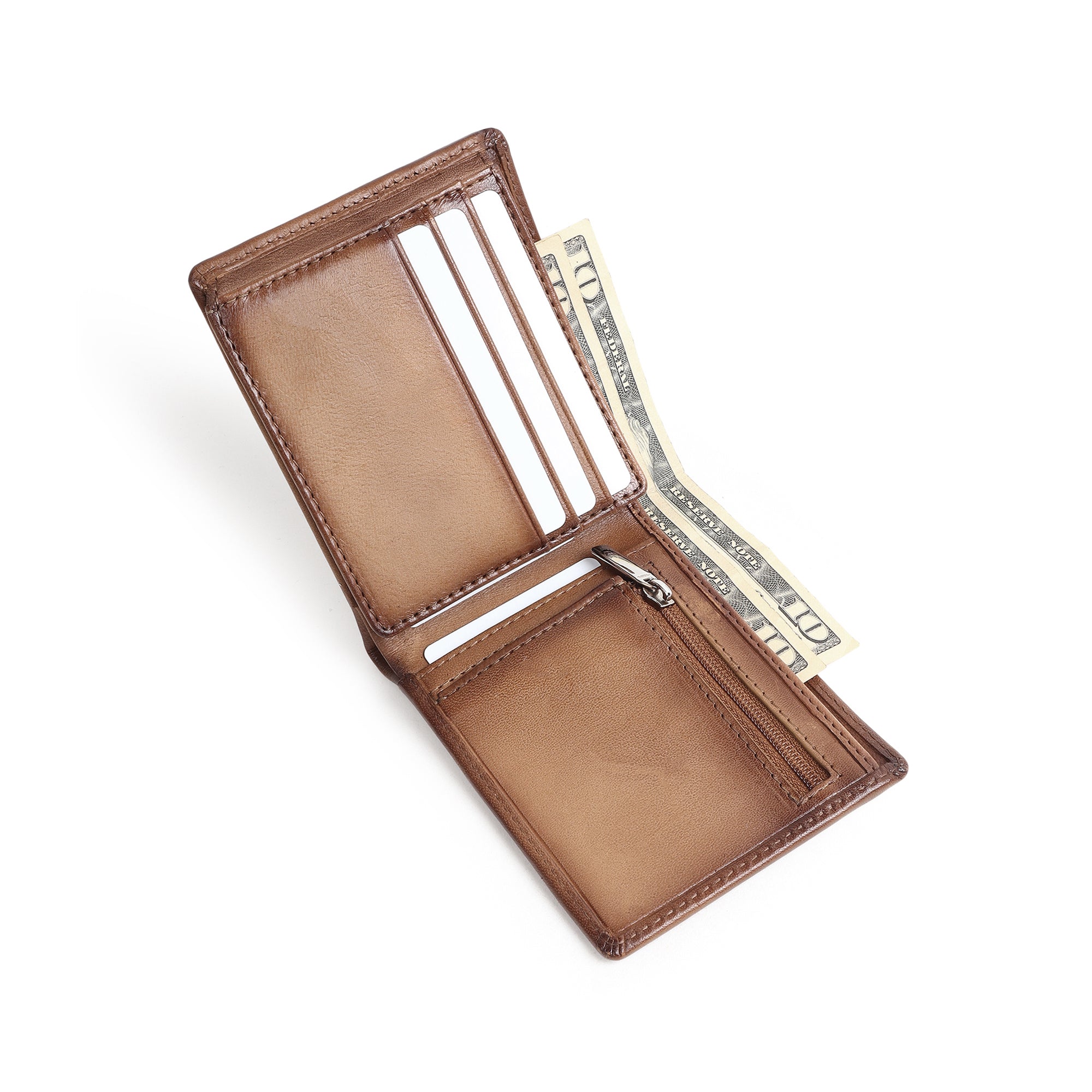 Executive Premium Mens Tan Wallet - Limited Edition thumbnail 2