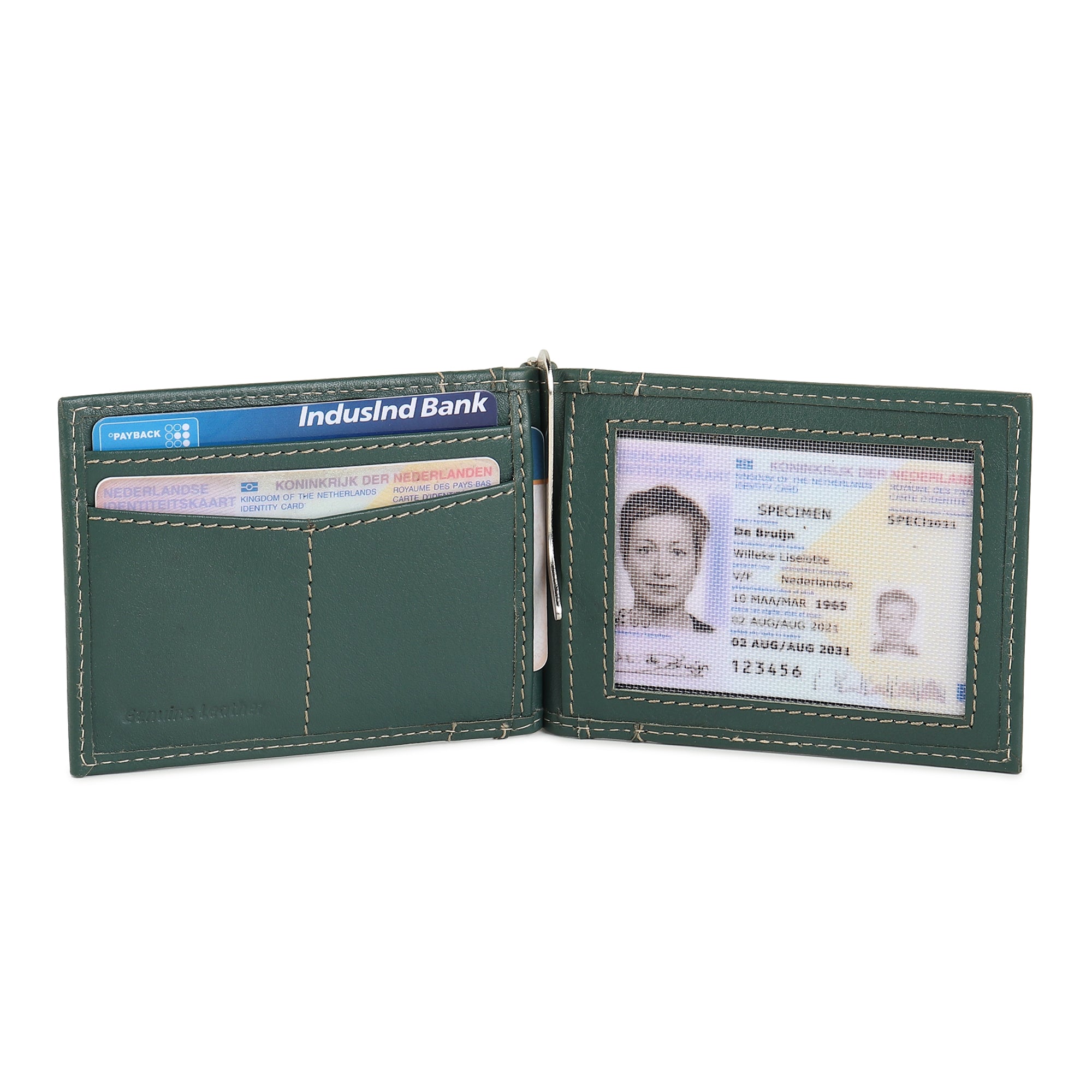 Finley Money Clipper - Green thumbnail 2