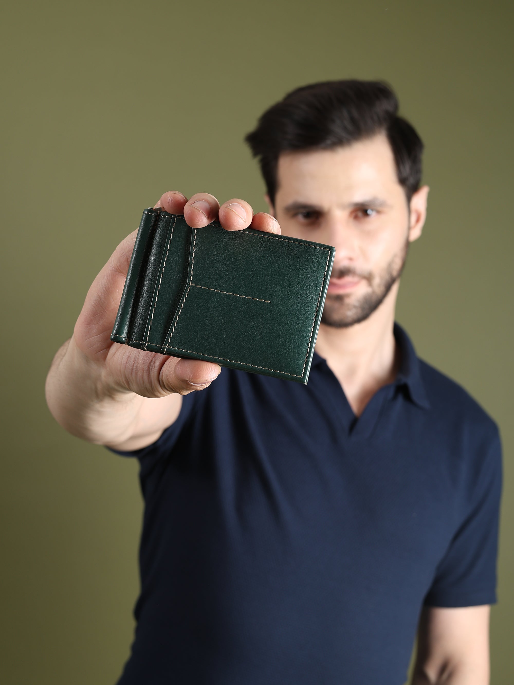 Finley Money Clipper - Green thumbnail 3