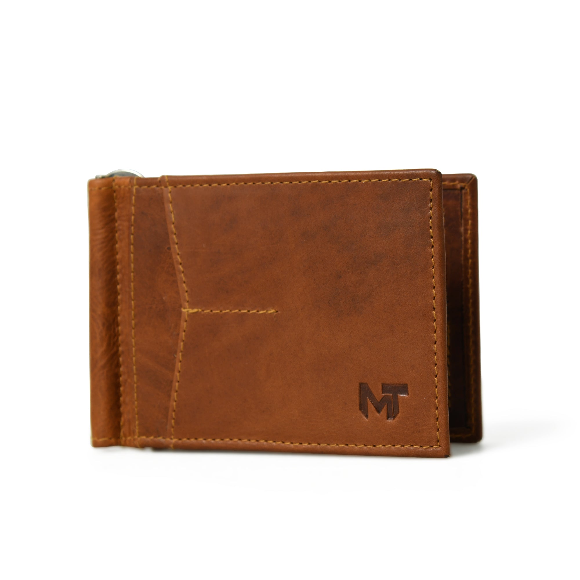 Finley Money Clipper - Tan Brown