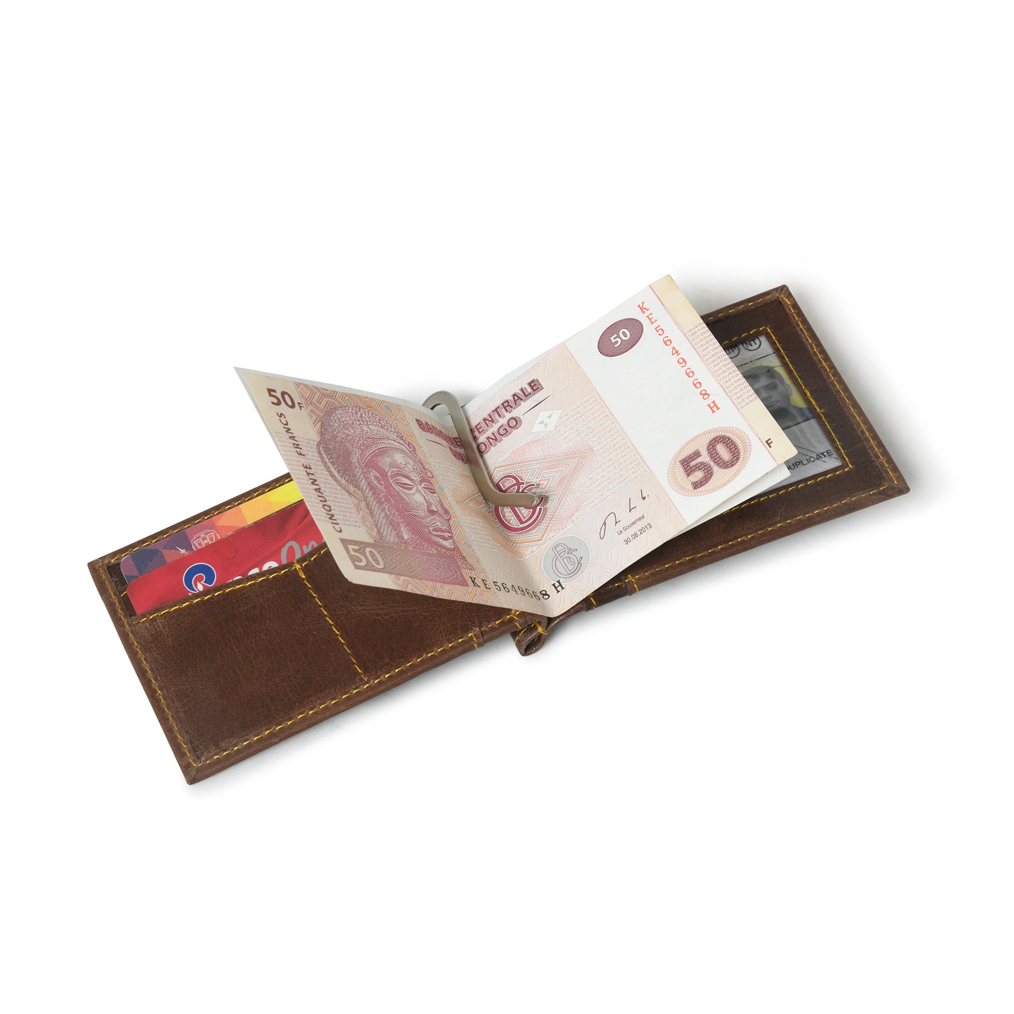 Finley Money Clipper - Walnut Brown thumbnail 6