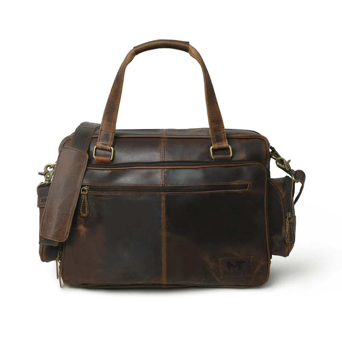 Floyd Handmade Buffalo Leather Office Briefcase