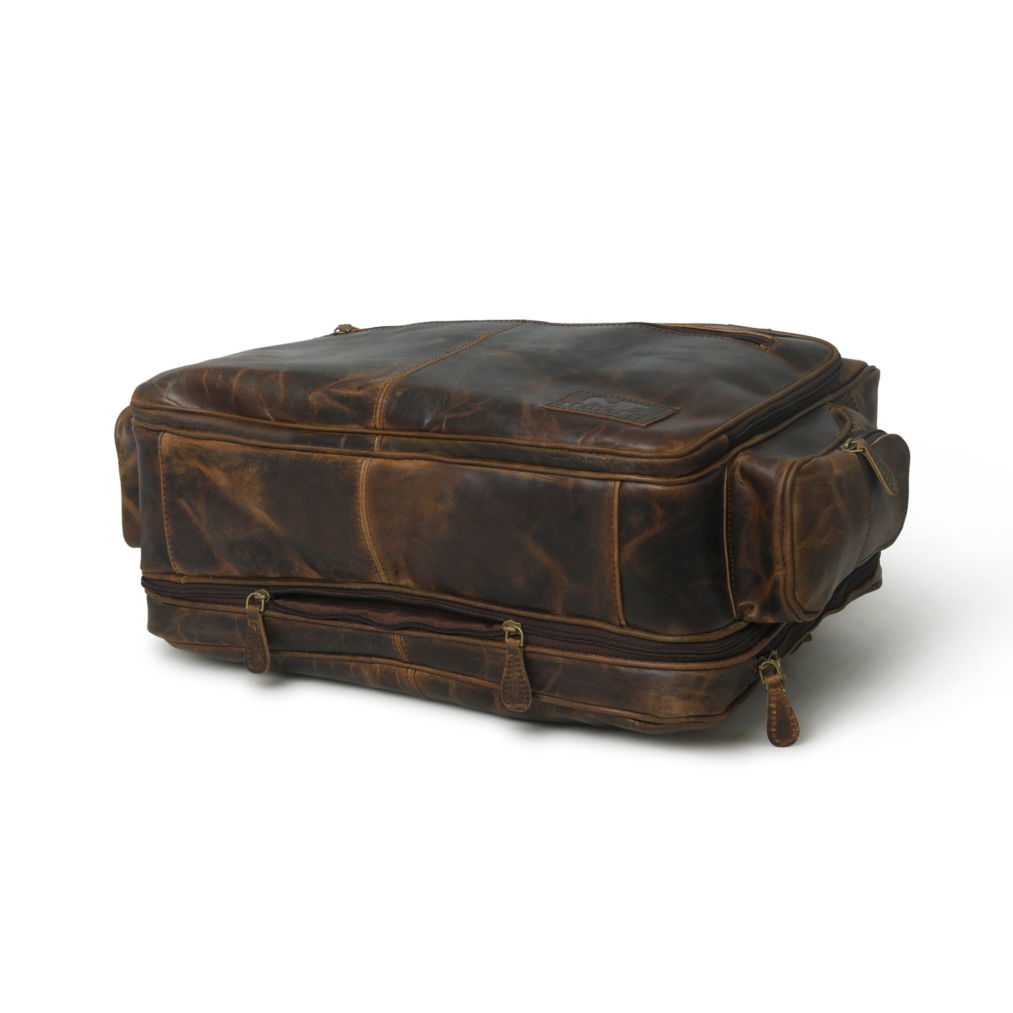 Floyd Handmade Buffalo Leather Office Briefcase thumbnail 7