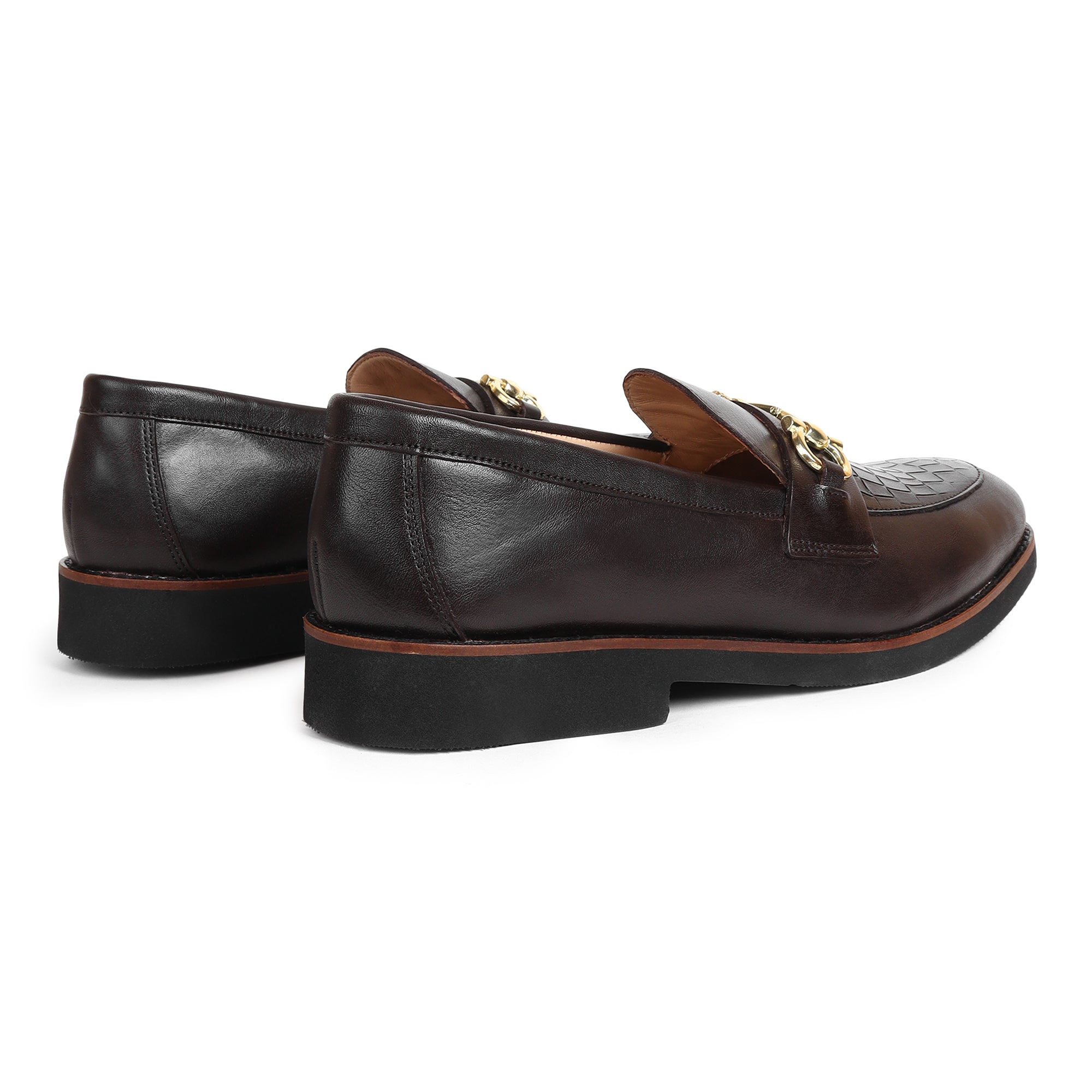 Brown Slip-On Genuine Leather Croco Print thumbnail 34
