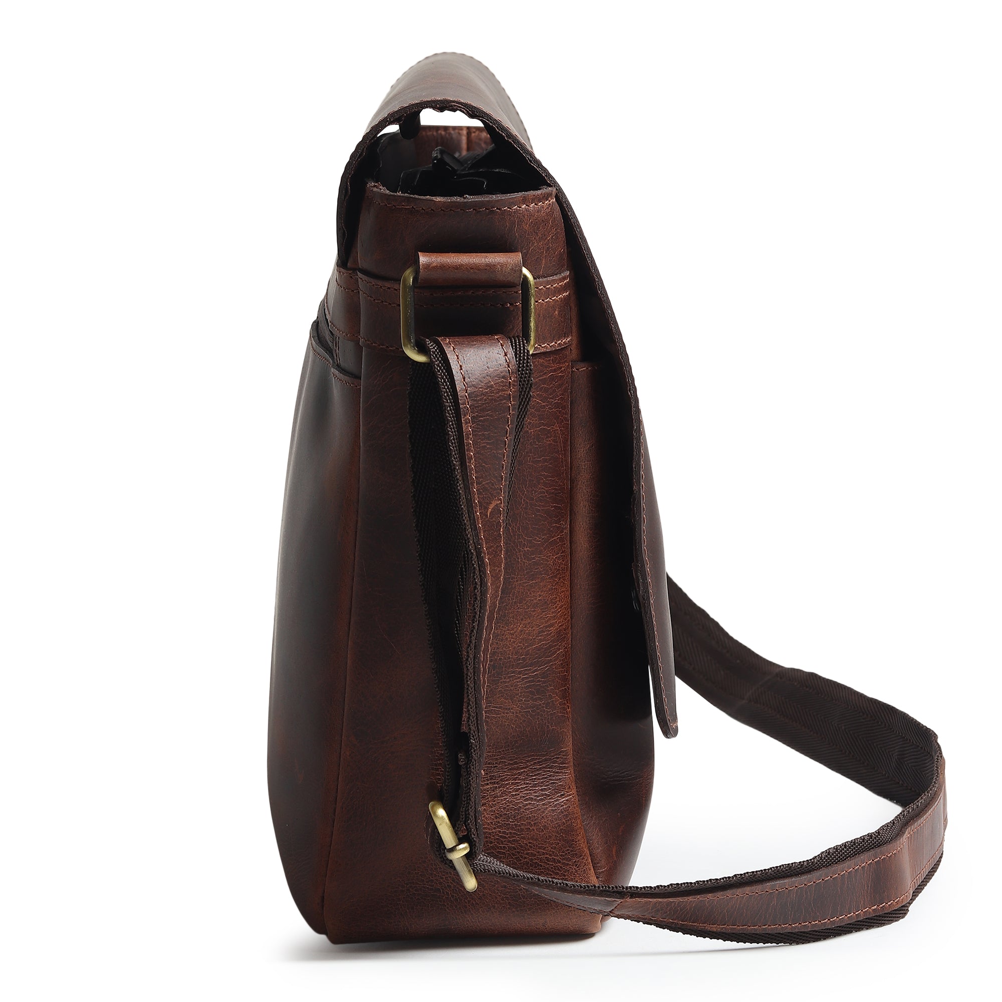 Genuine Sitka Leather Laptop Bag thumbnail 10