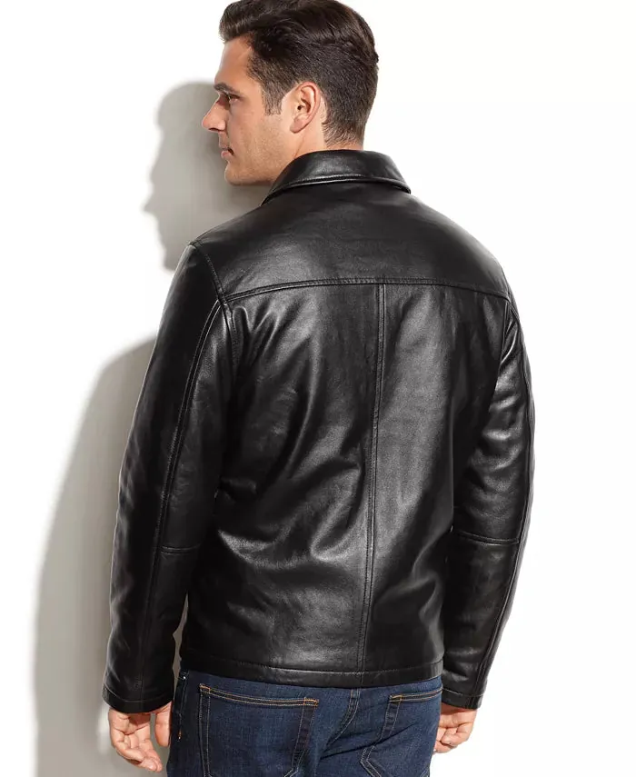 The Wolfman Leather Bomber Jacket thumbnail 2