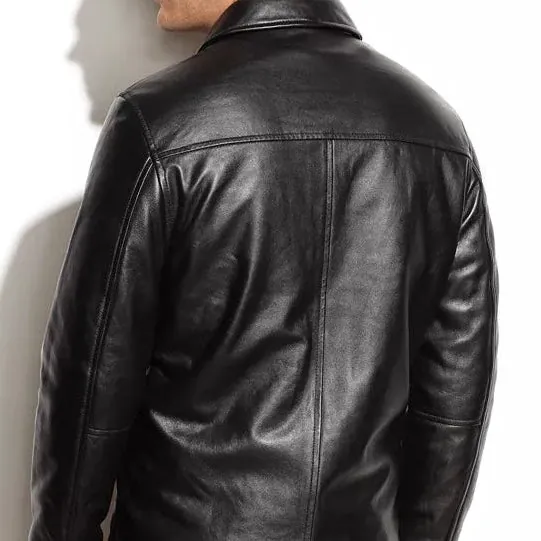 The Wolfman Leather Bomber Jacket thumbnail 3