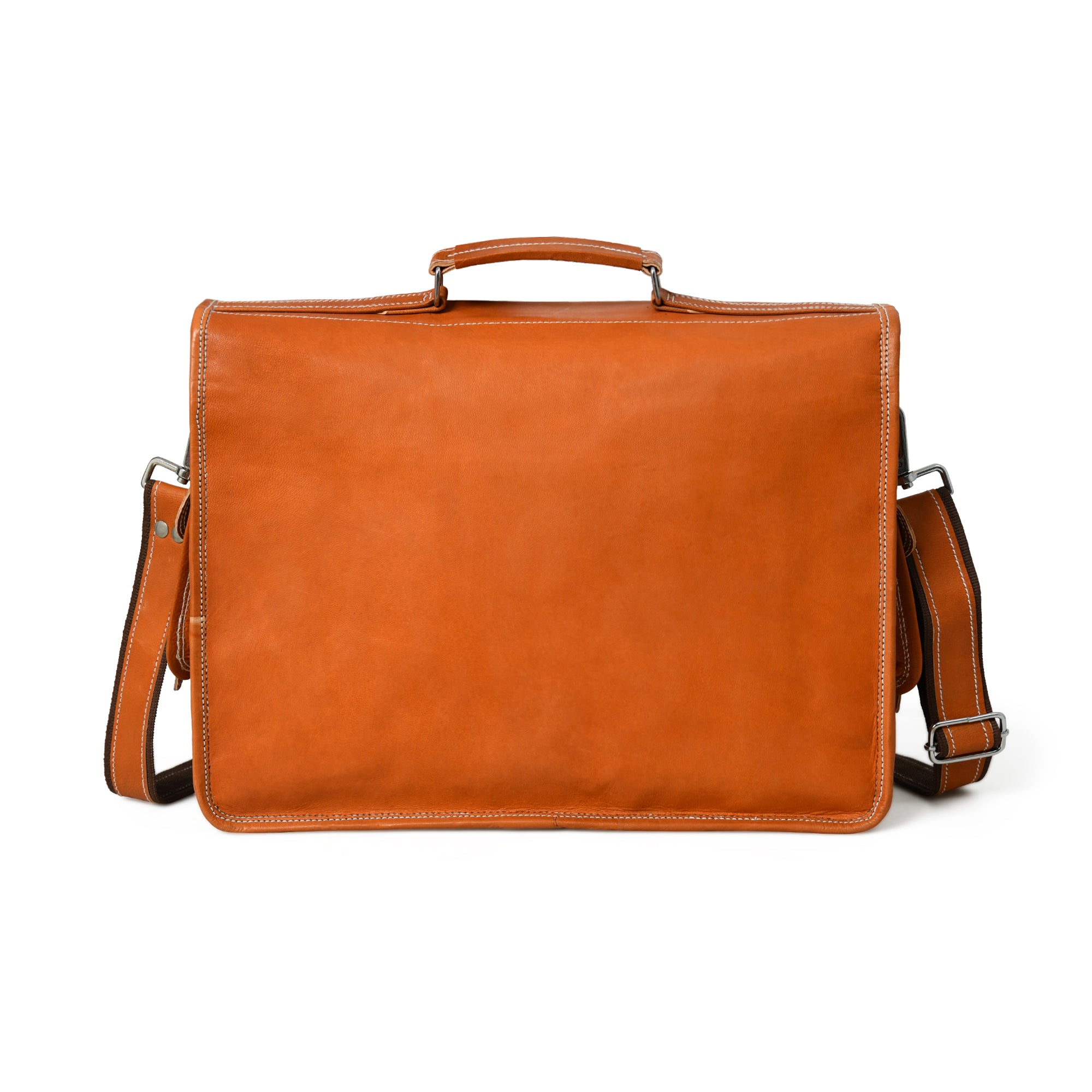 Ginger Grip Leather Briefcase thumbnail 3