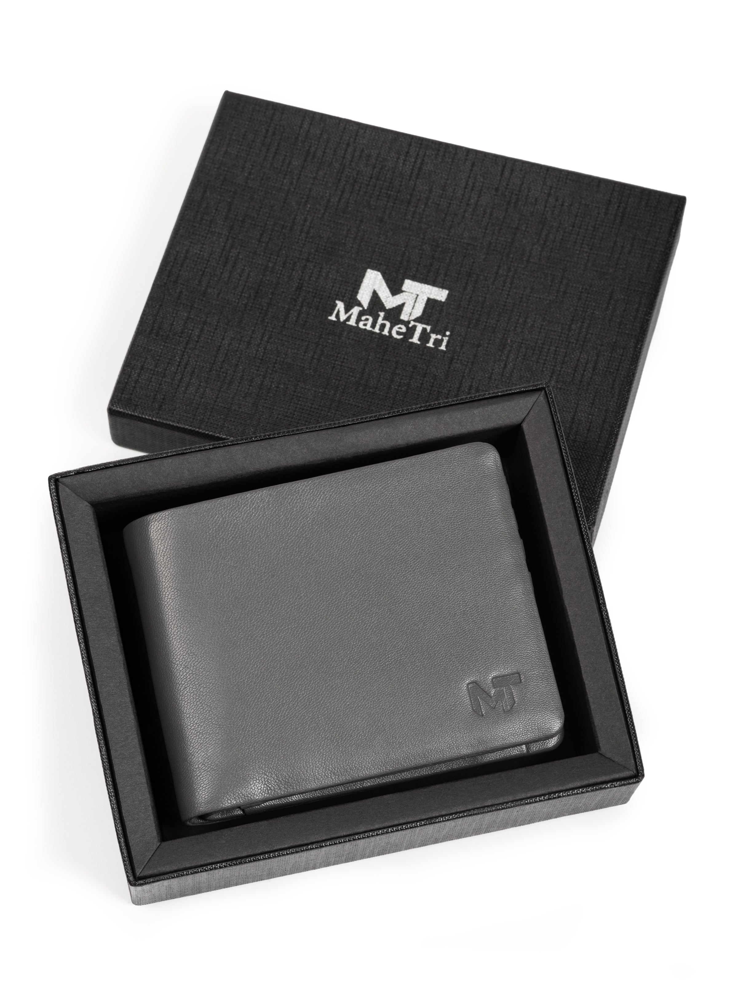 Gray Duke Bifold Wallet thumbnail 2